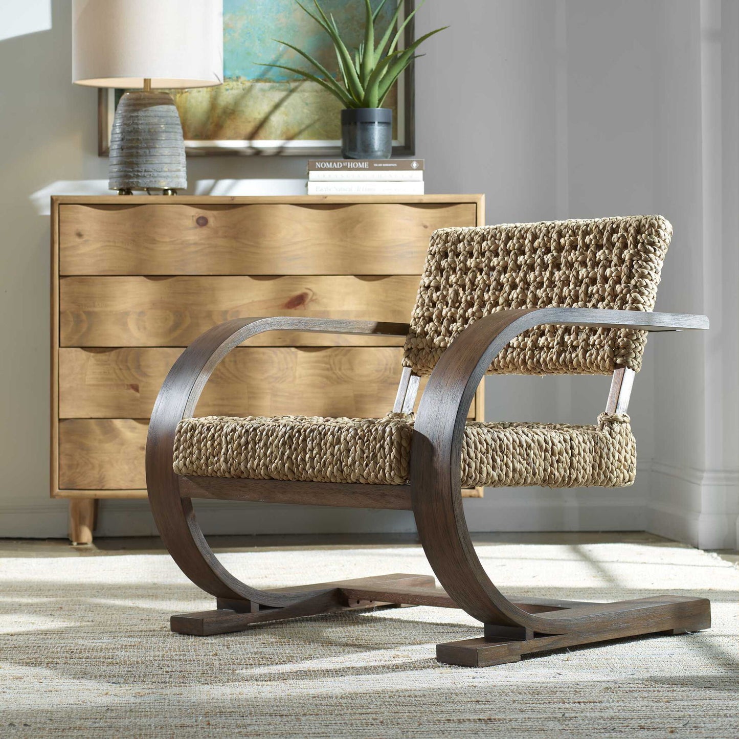 Rehema - Accent Chair - Walnut