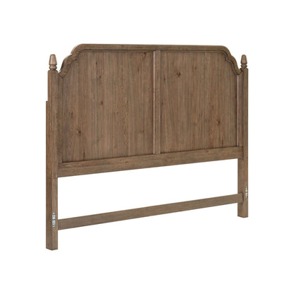 Hickory Grove - King Panel Footboard - Heirloom Brown