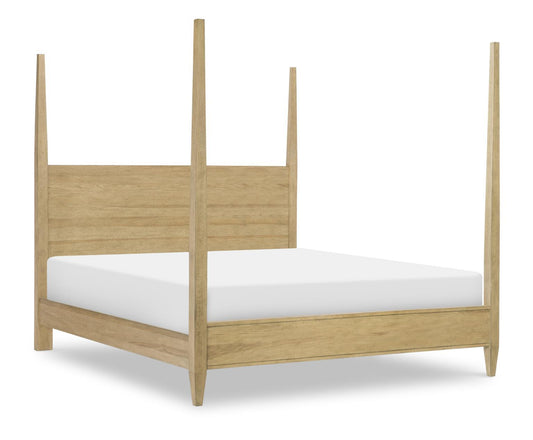 Today's Traditions - King Poster Footboard - Natural Hickory