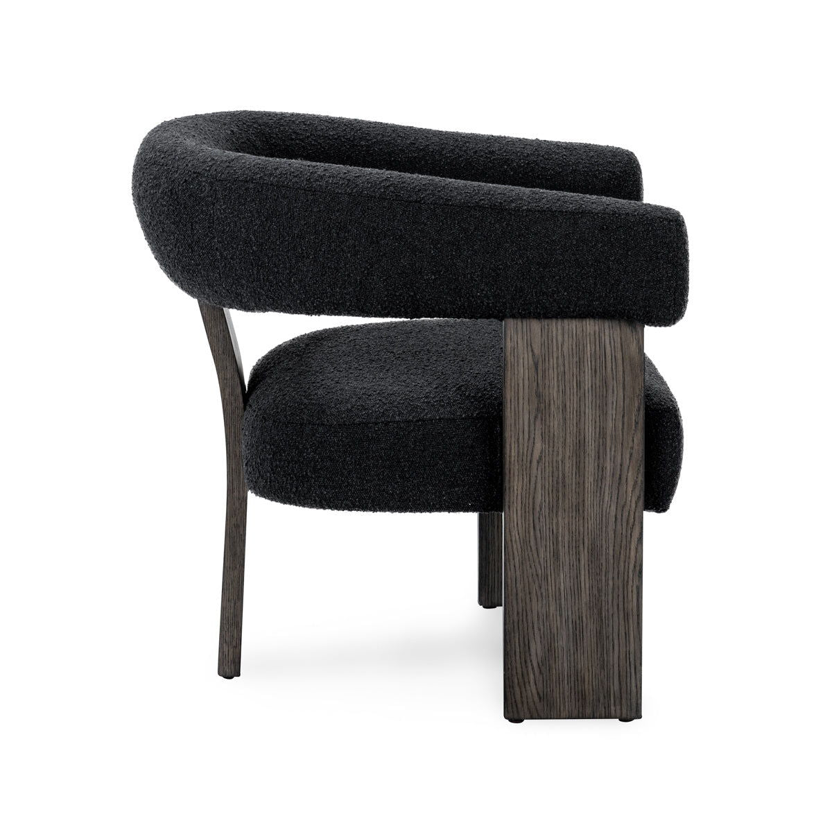 Julina - Upholstered Accent Chair - Charcoal
