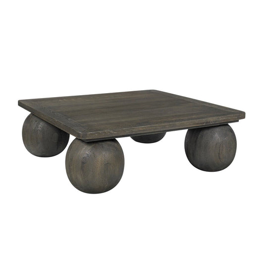Redondo - Square Coffee Table - Dark Brown