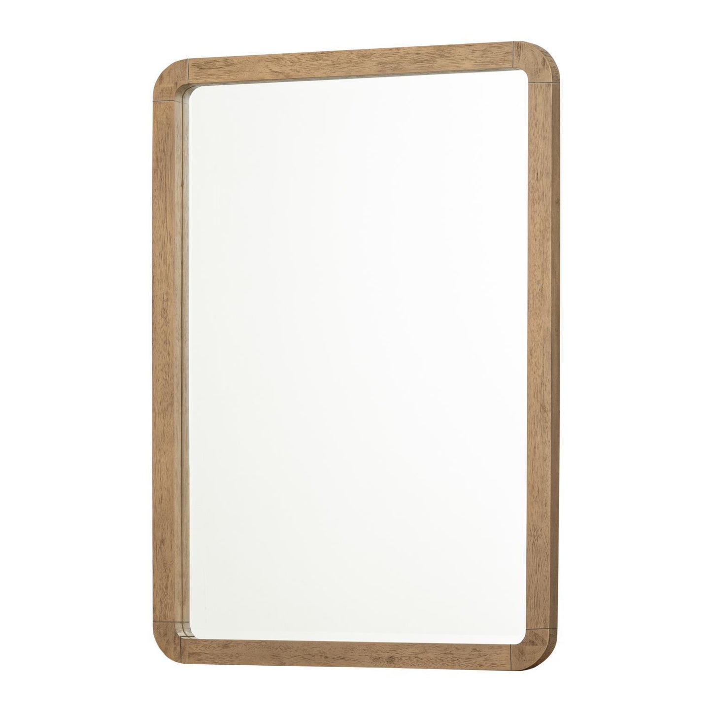 Margot - Beveled Mirror - Desert Oak And Cloud White