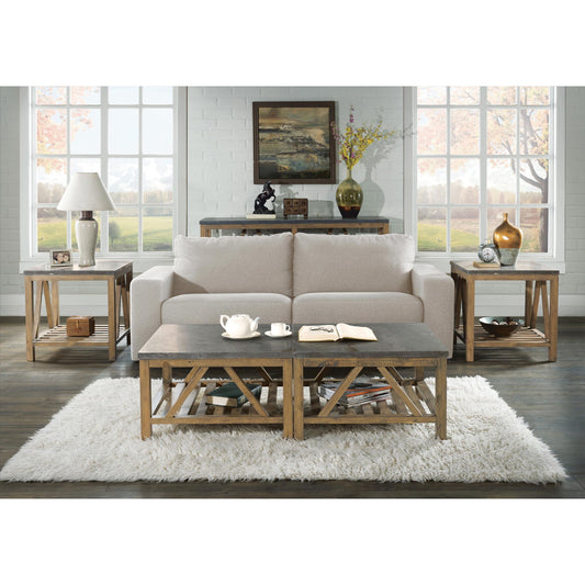 Weatherford - Rectangular Side Table Top - Bluestone