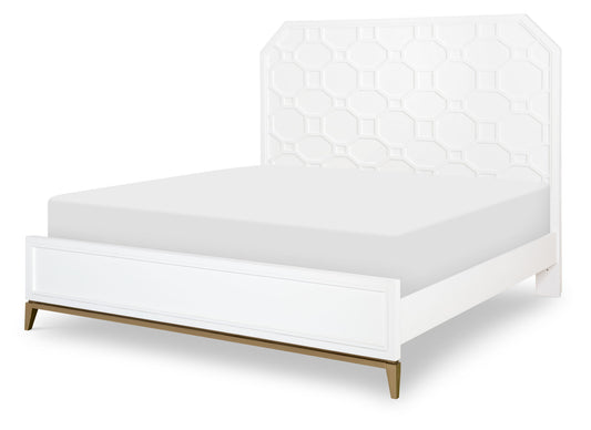 Chelsea by Rachael Ray - King Panel Footboard - White