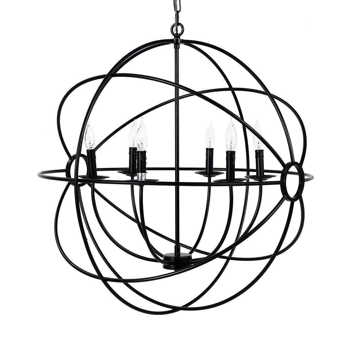 Derince - Iron Chandelier