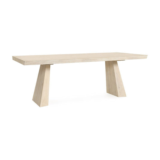 Sanford - Oak Veneer Dining Table - White Wash