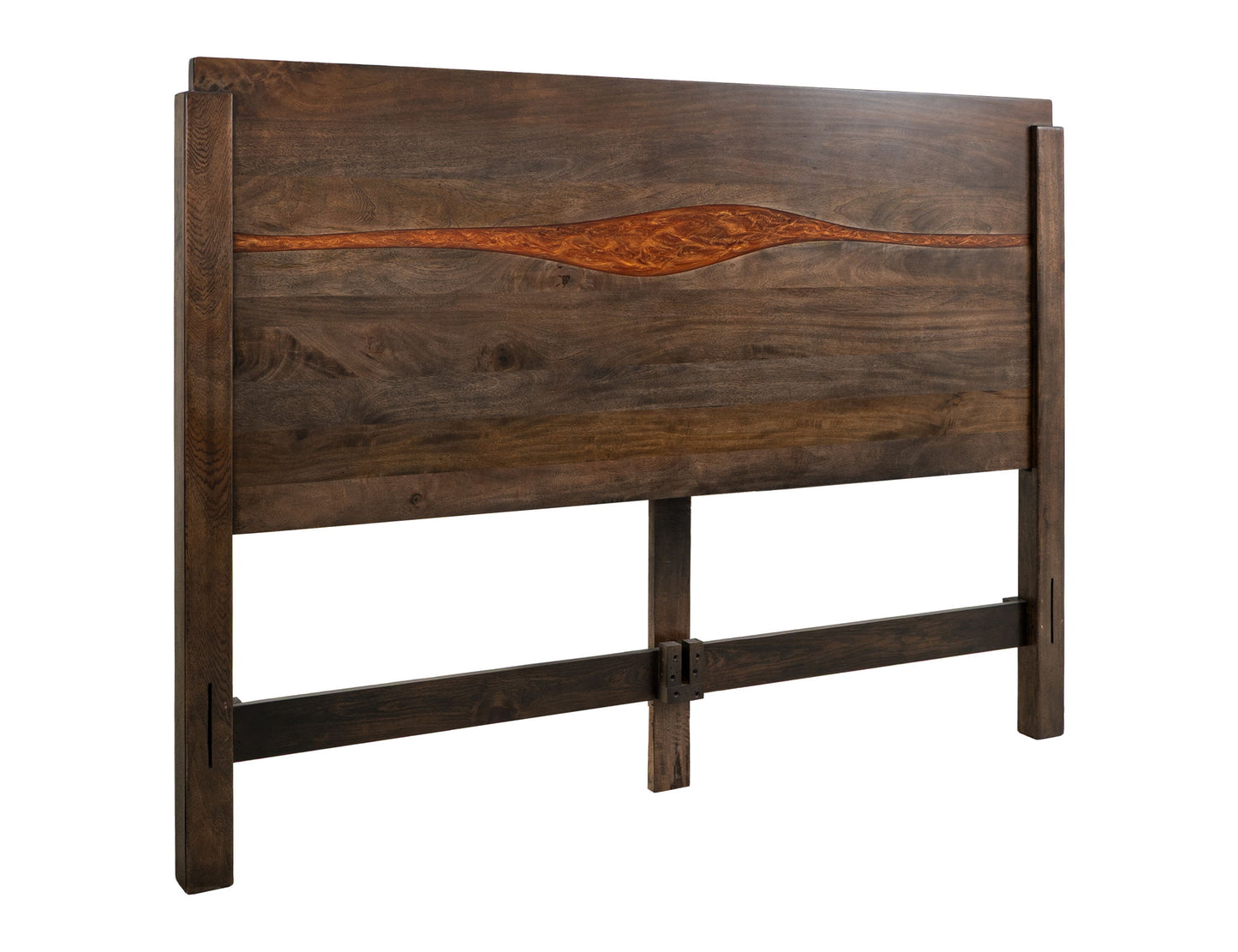 Raramuri - King Headboard - Dark Brown