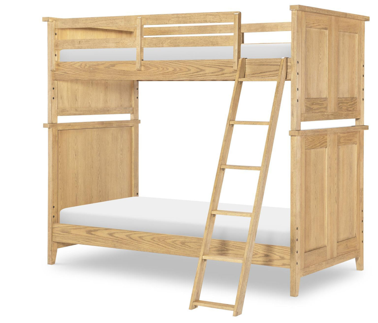 Today's Traditions - Bunk Headboard And Footboard - Natural Hickory