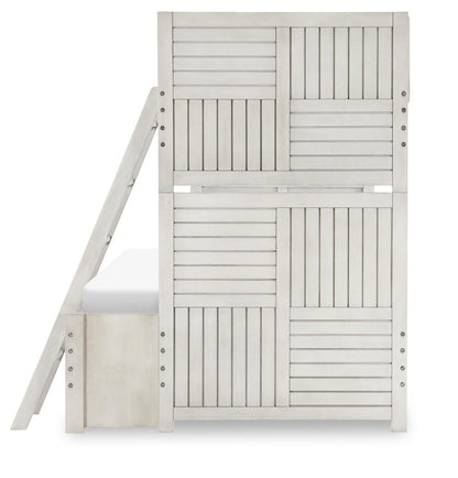 Summer Camp - Full Bottom Bunk Extention - Stone Path Gray