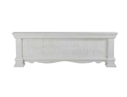 Bella - Queen Footboard - Vintage White