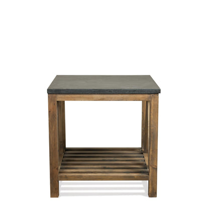 Weatherford - Rectangular Side Table Top - Bluestone