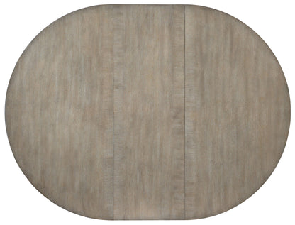 Affinity - 48" Round Pedestal Dining Table With 1-18" Leaf