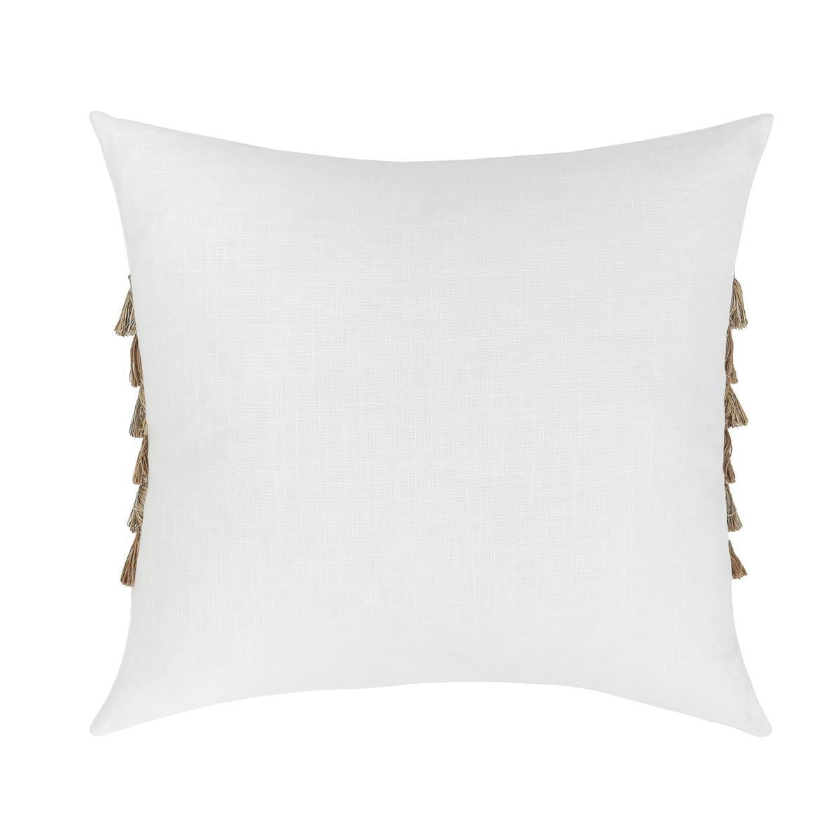 Radiant Oasis - 22" x 22" Safi Pillow - Ivory / Natural