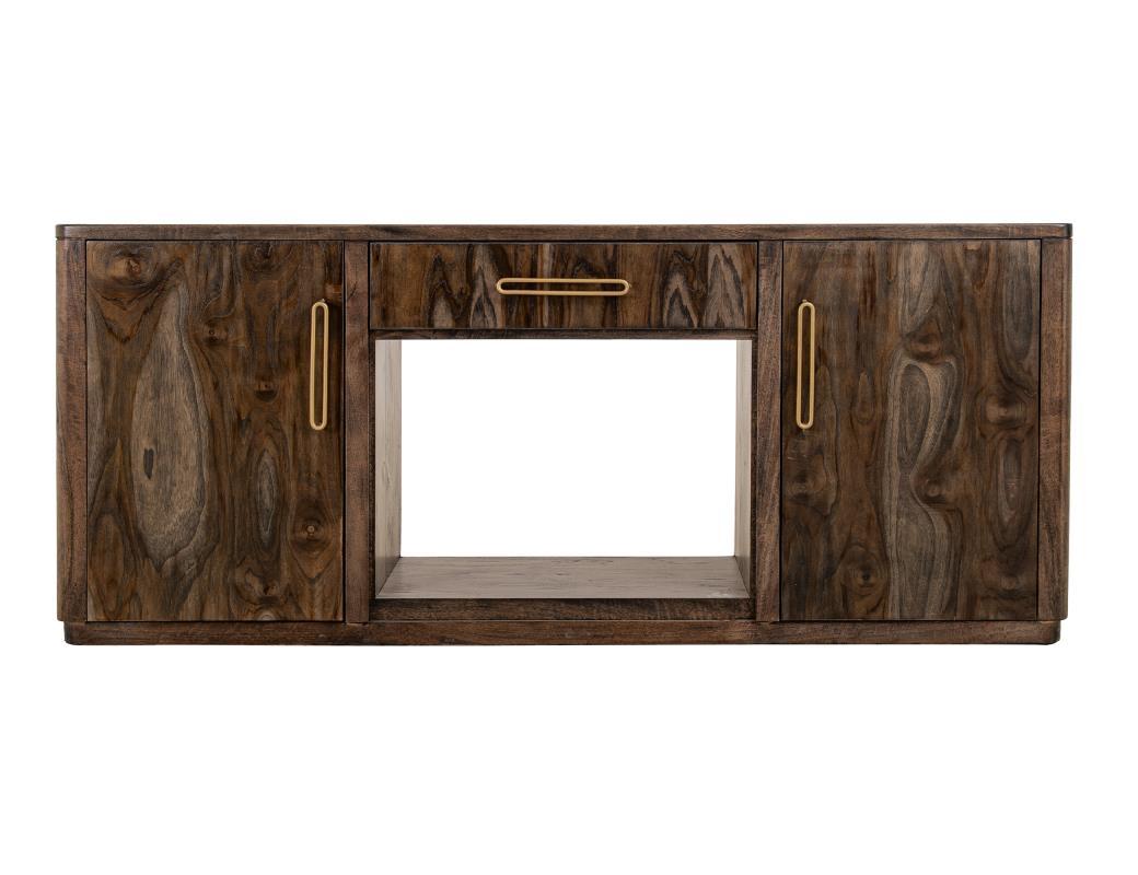 Balam - 1 Drawer & 2 Door Electric Fireplace