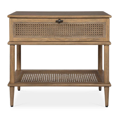 Coast - Rattan Cane Side Table - Light Brown