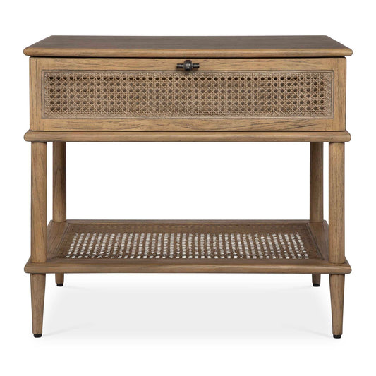 Coast - Rattan Cane Side Table - Light Brown