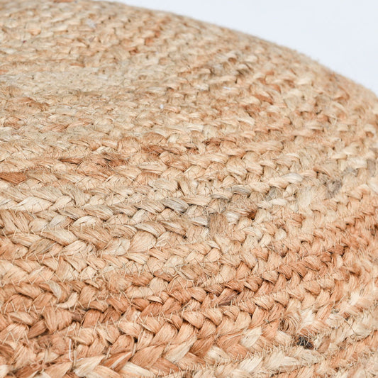 Poufs - Madeira Jute Pouf - Natural