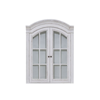 Magnolia Manor - Bunching Display Cabinet Top - Antique White