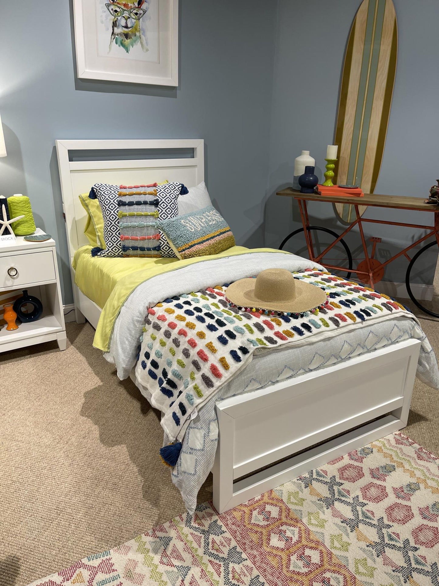 Summerland - Panel Footboard Twin - Pure White