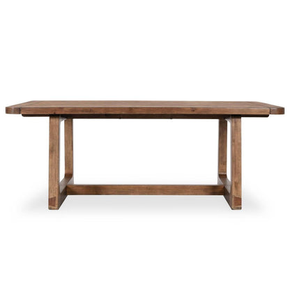 Lyra - Extendable Dining Table - Smoke Brown