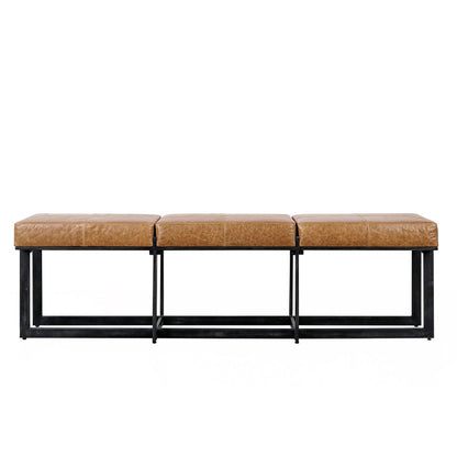 Calvin - Narrow Bench - Chestnut