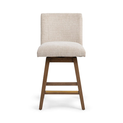 Ava - Swivel Counter Stool - Vanilla Oat