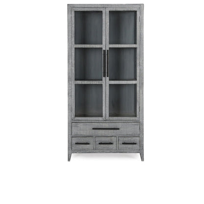 Simon - Tall Cabinet - Antique Blue