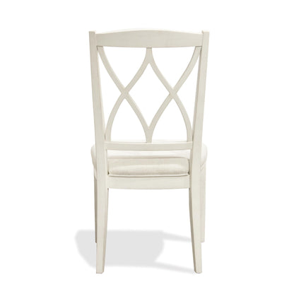 Myra - Back Upholstered Side Chair (Set of 2) - Paperwhite