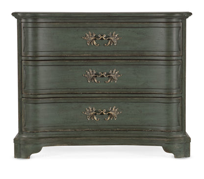 Charleston - Three-Drawer Accent Chest - Dark Green