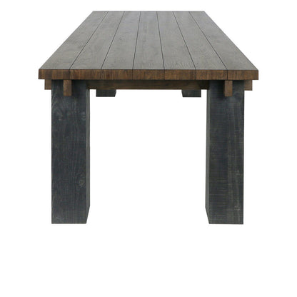 Duncan - Dining Table - Driftwood Black