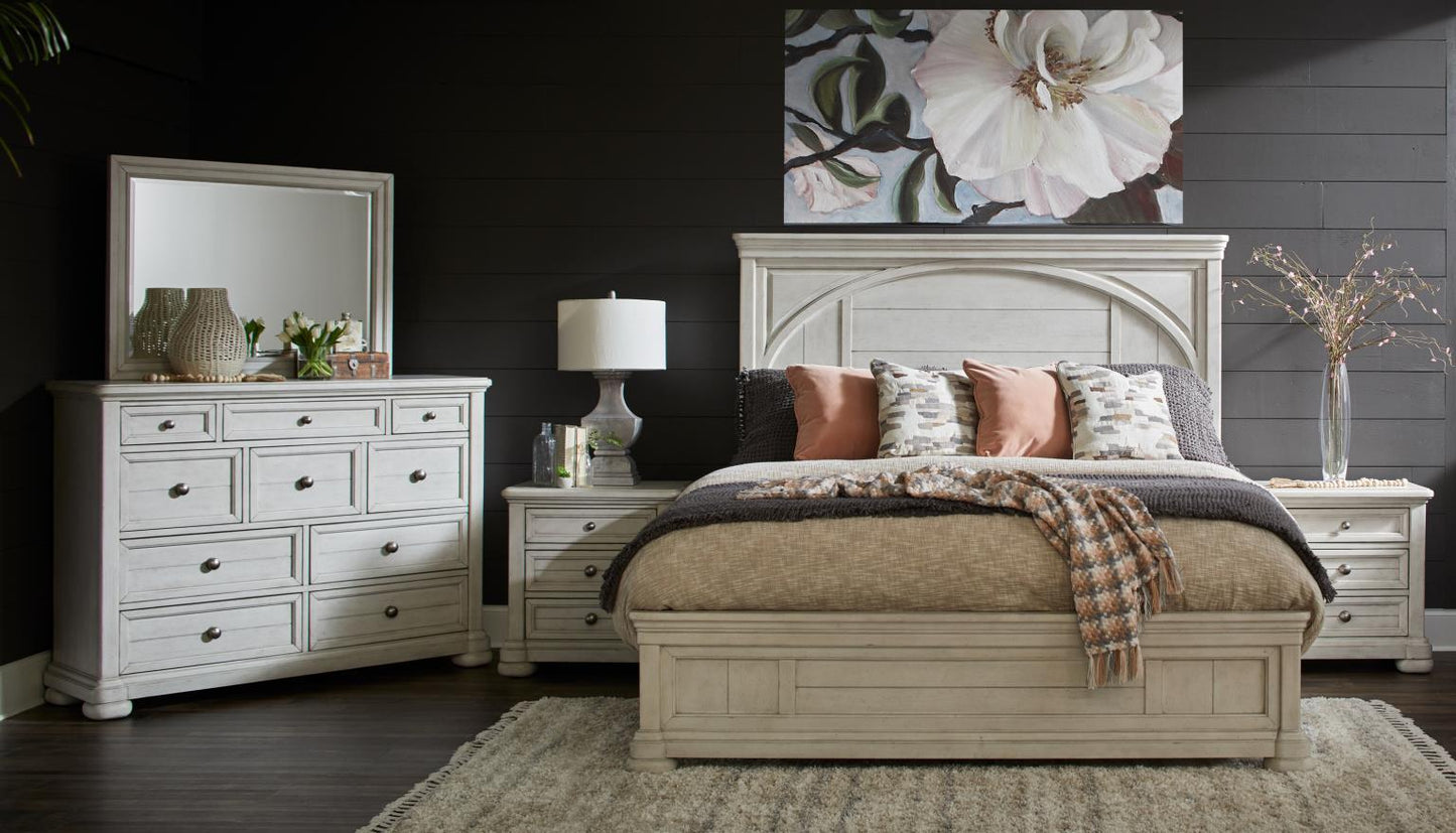 Nashville - Tyb Panel Headboard King / California King - Cloud