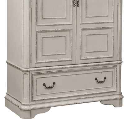 Magnolia Manor - Armoire Base - White