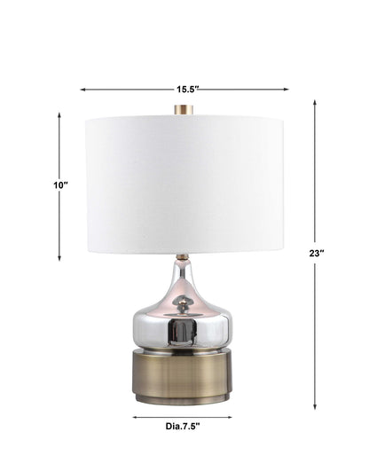 Como - Table Lamp - Chrome