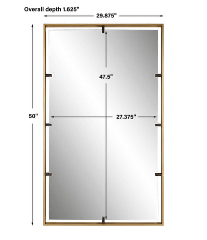 Egon - Wall Mirror - Gold