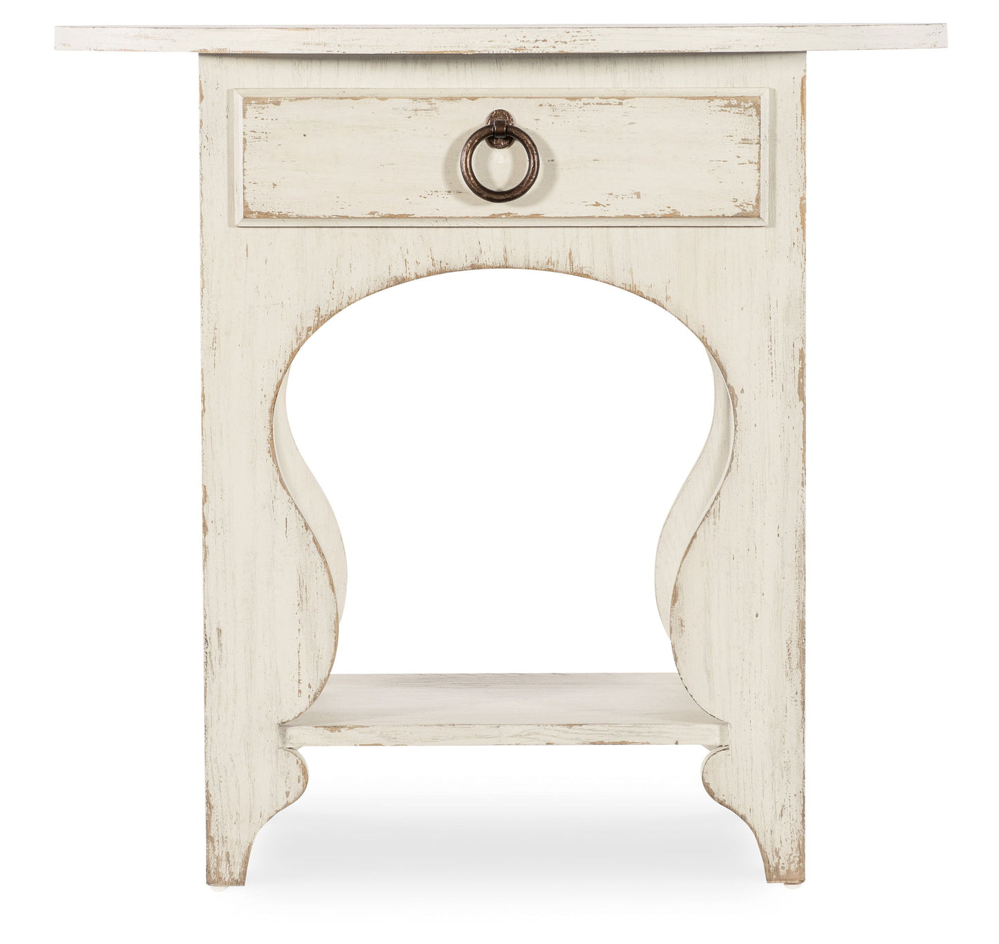 Americana - One-Drawer Oval Nightstand