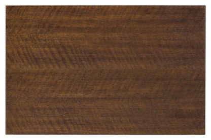 Archives - Two-Drawer Nightstand - Dark Brown