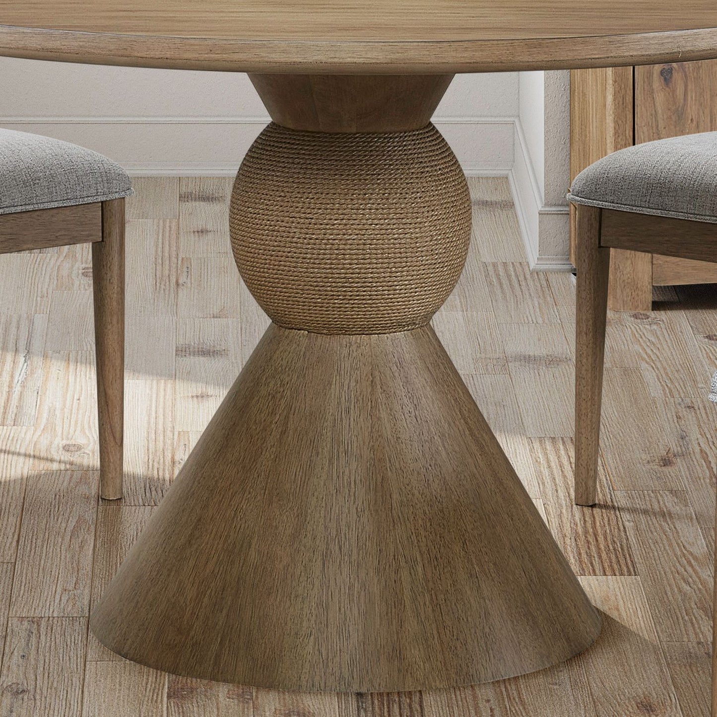 Briarcrest - 48" Pedestal Table Base - Tobacco