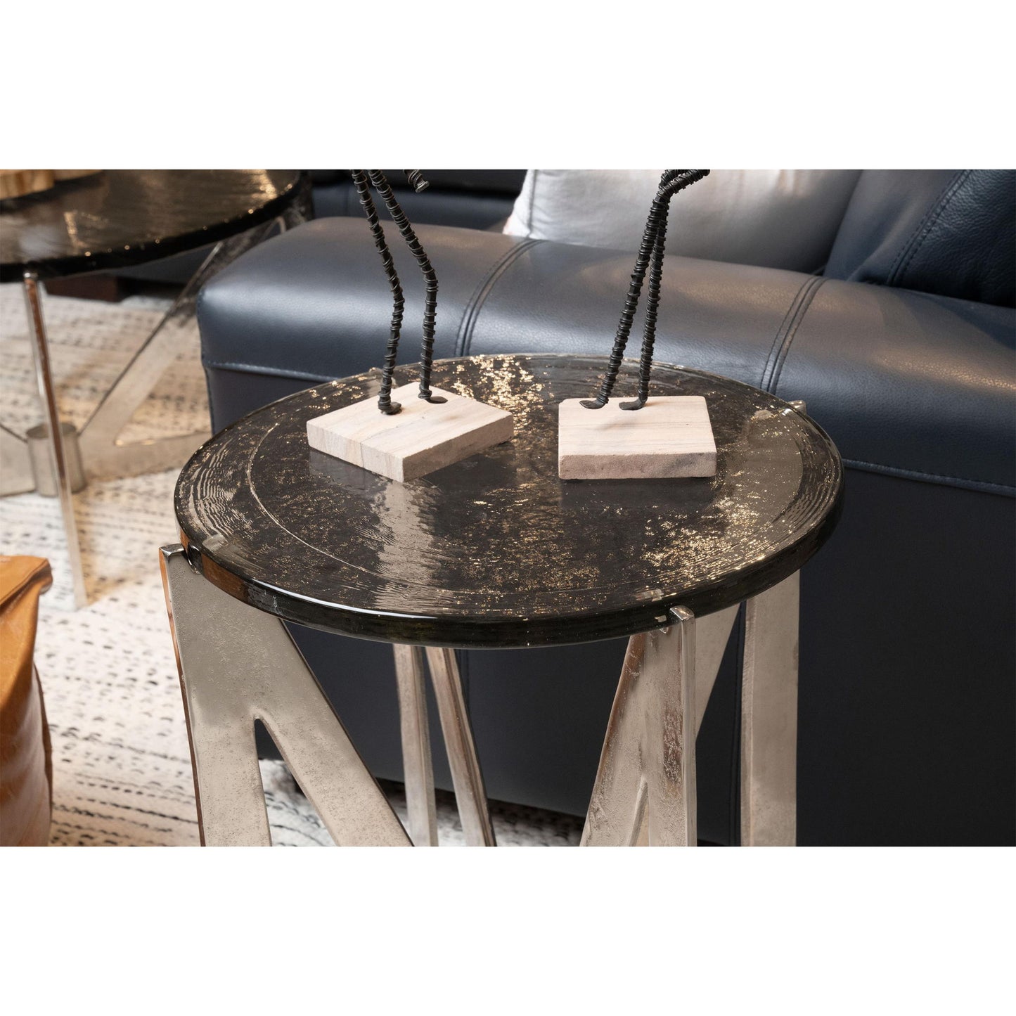 Jano - Round Side Table Top - Gray