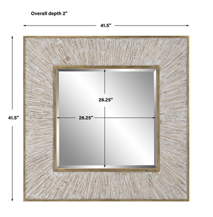 Wharton - Square Mirror - Gold