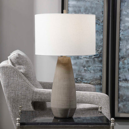 Volterra - Table Lamp - Taupe-Gray