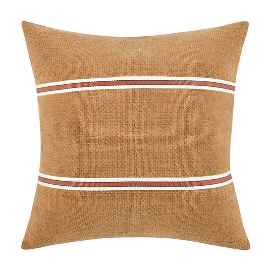 Timeless - TL Pryce Pillow - Chestnut Brown / Terracotta