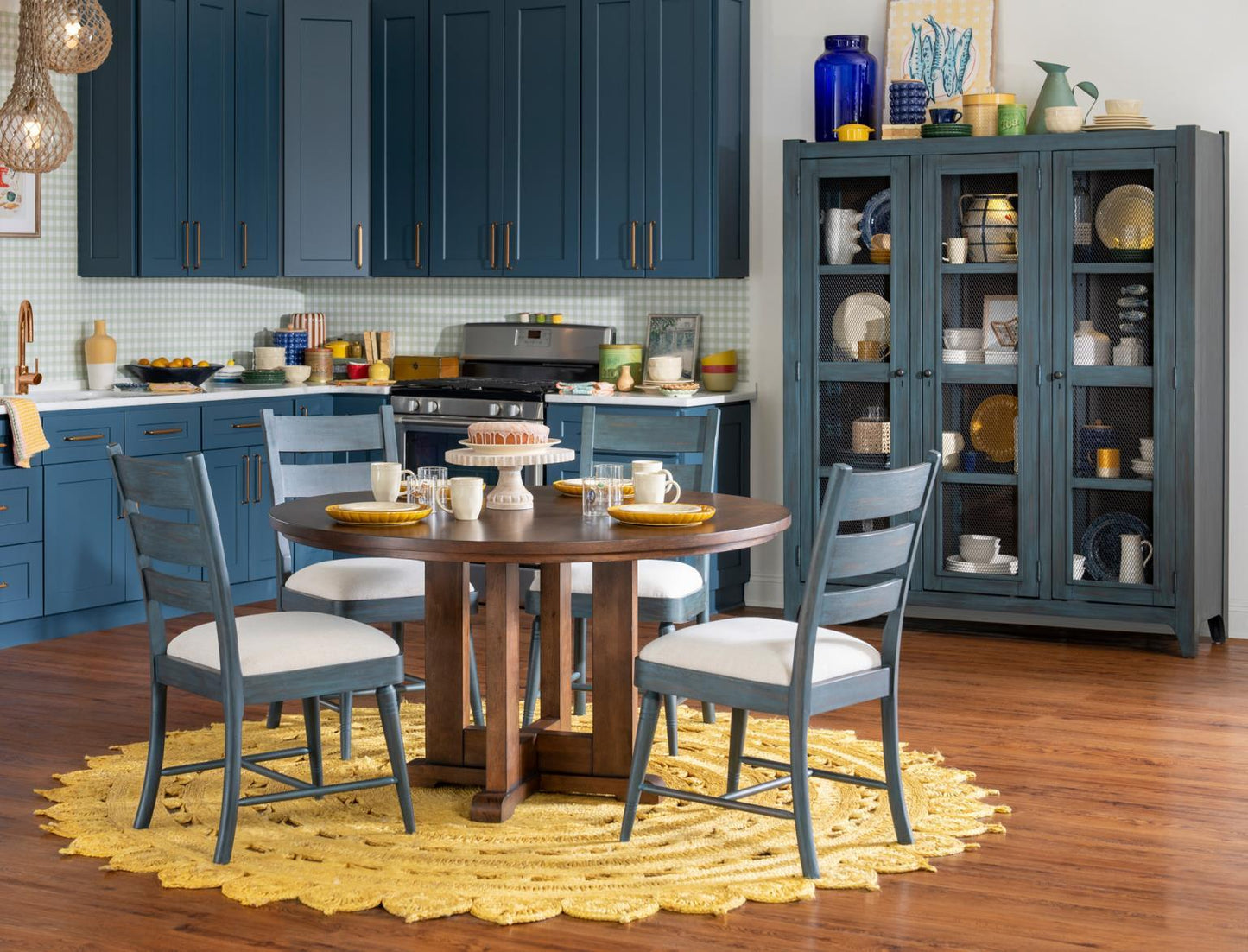 Lake House - Ladder Back Side Chair (Set of 2)