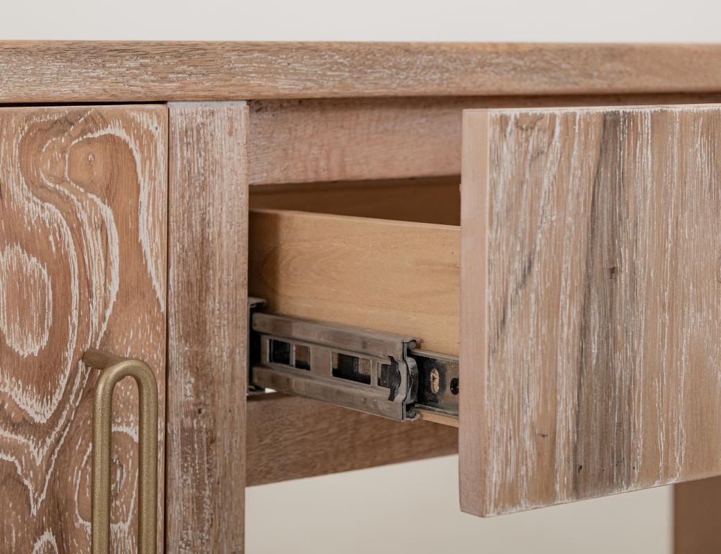 Balam - 1 Drawer & 2 Door Electric Fireplace