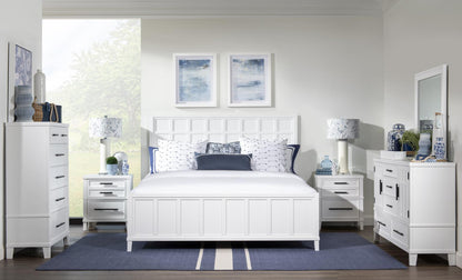 Horizons - Twin Panel Headboard - Alabaster