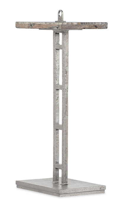Chapman - Drink Table - Pearl Silver