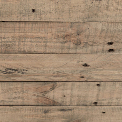 Dalton - Square Wood Coffee Table - Natural / Antique White