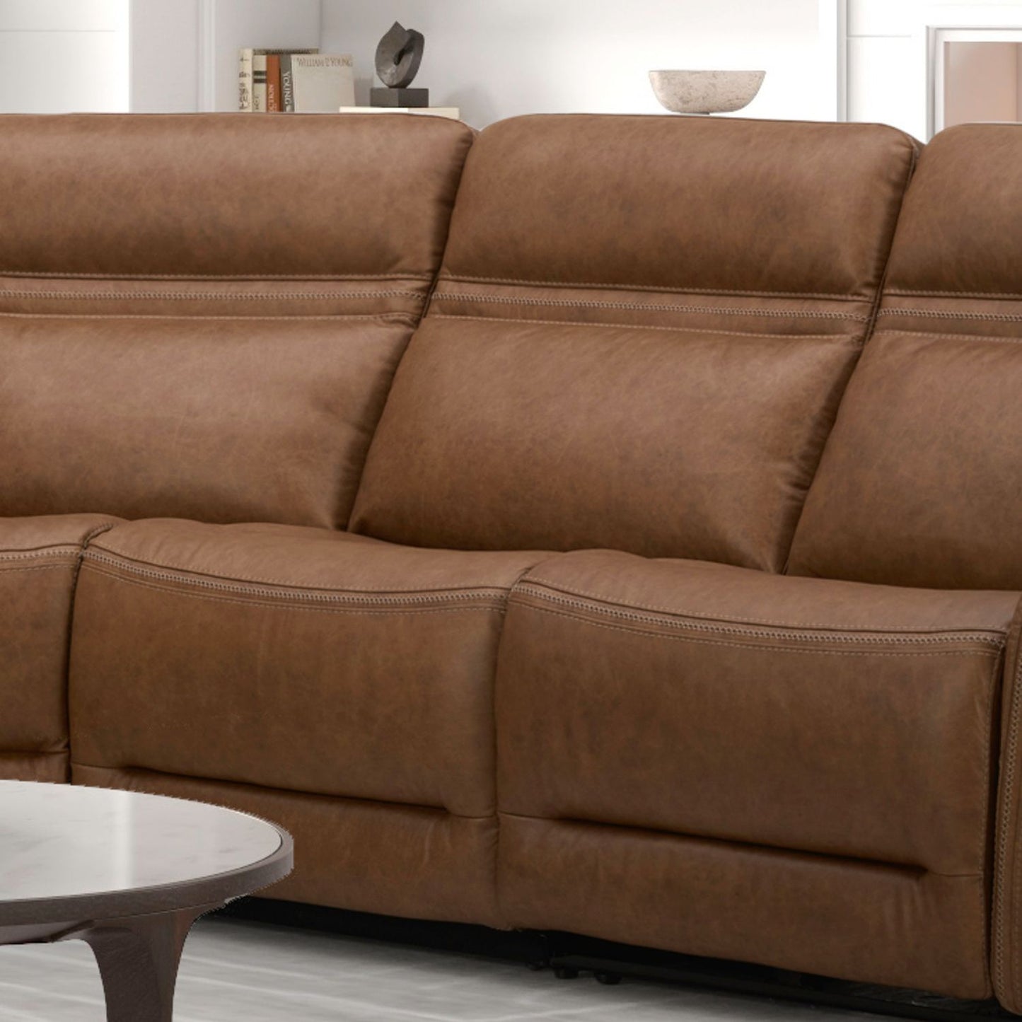 Cooper - Armless Chair - Camel