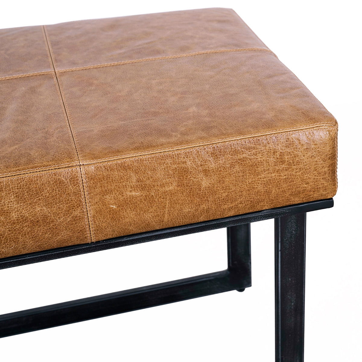 Calvin - Narrow Bench - Chestnut