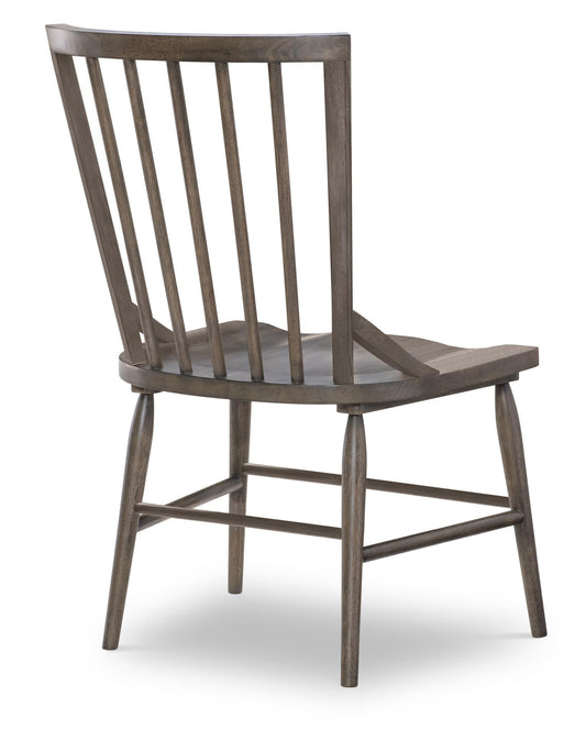 XXX's And OOO's - Windsor Side Chair (Set of 2) - Cocoa