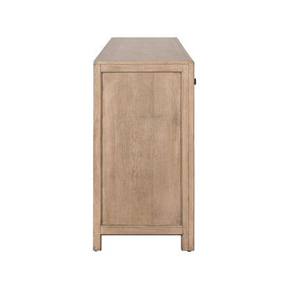 Proximity Place - 82" TV Console - Barley Buff